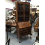 1939s Queen Anne-style Bureau bookcase