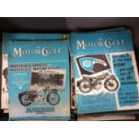 Collection of 1940s- 1990s Motorcycle Magazines
