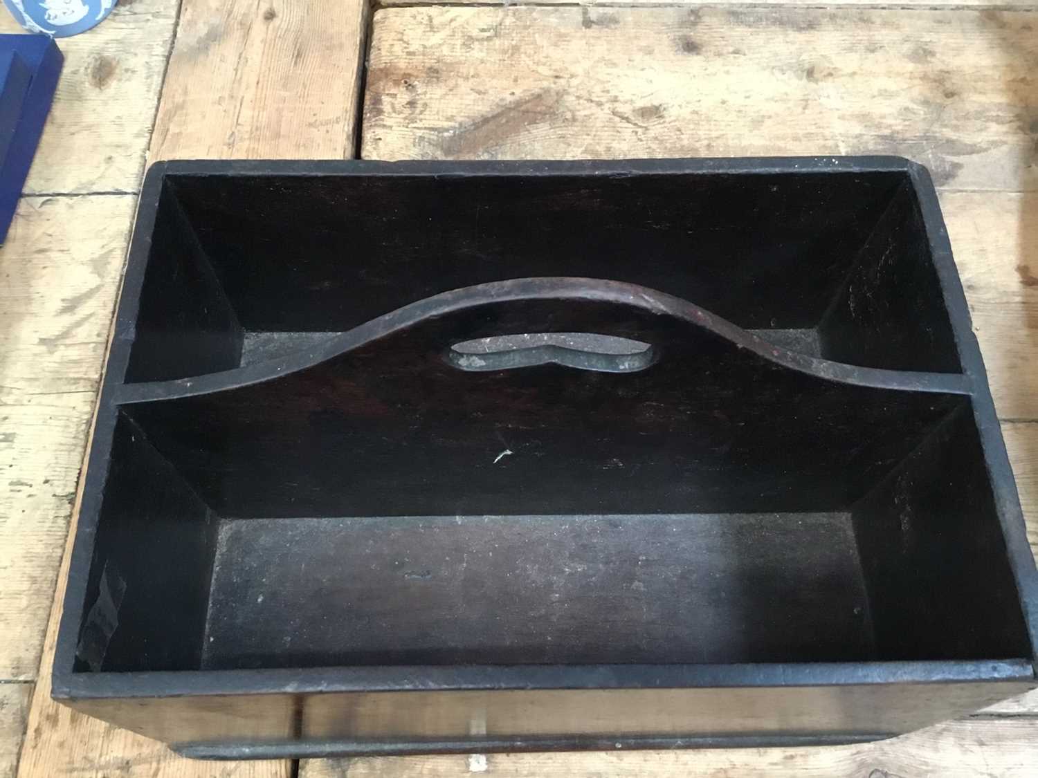 19th century mahogany cutlery tray - Image 2 of 4