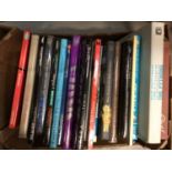 Selection of film, TV and radio themed books (2 boxes)