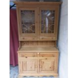 Pine two height dresser