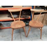 Pair of Ercol chairs