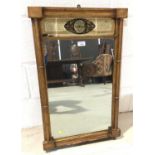 Antique gilt framed pier mirror