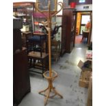 Bentwood hat and coat stand