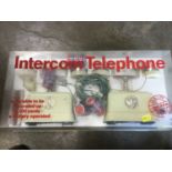 Vintage Intercom Telephone system