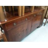 Edwardian mahogany side board