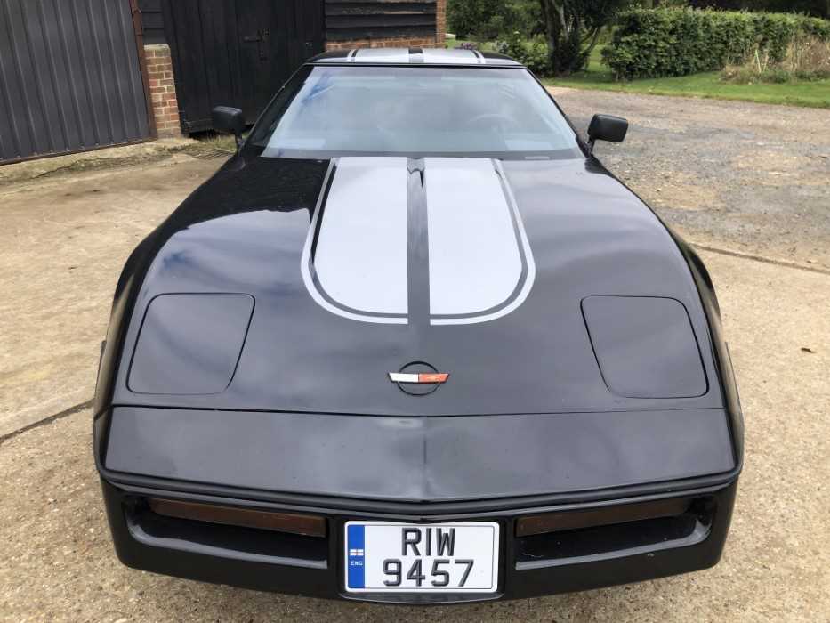 1986 Chevrolet Corvette Stingray, 5.7 litre V8, Automatic, finished in black with black leather inte - Image 13 of 13