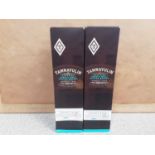 Two bottles of Tamnavulin Speyside single malt scotch whisky 70cl, in original boxes