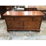 Frank Hudson suite comprising of sideboard, chest and a pair of bedside chests