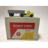 Dinky toys Commer convertible articulated truck No. 424 boxed