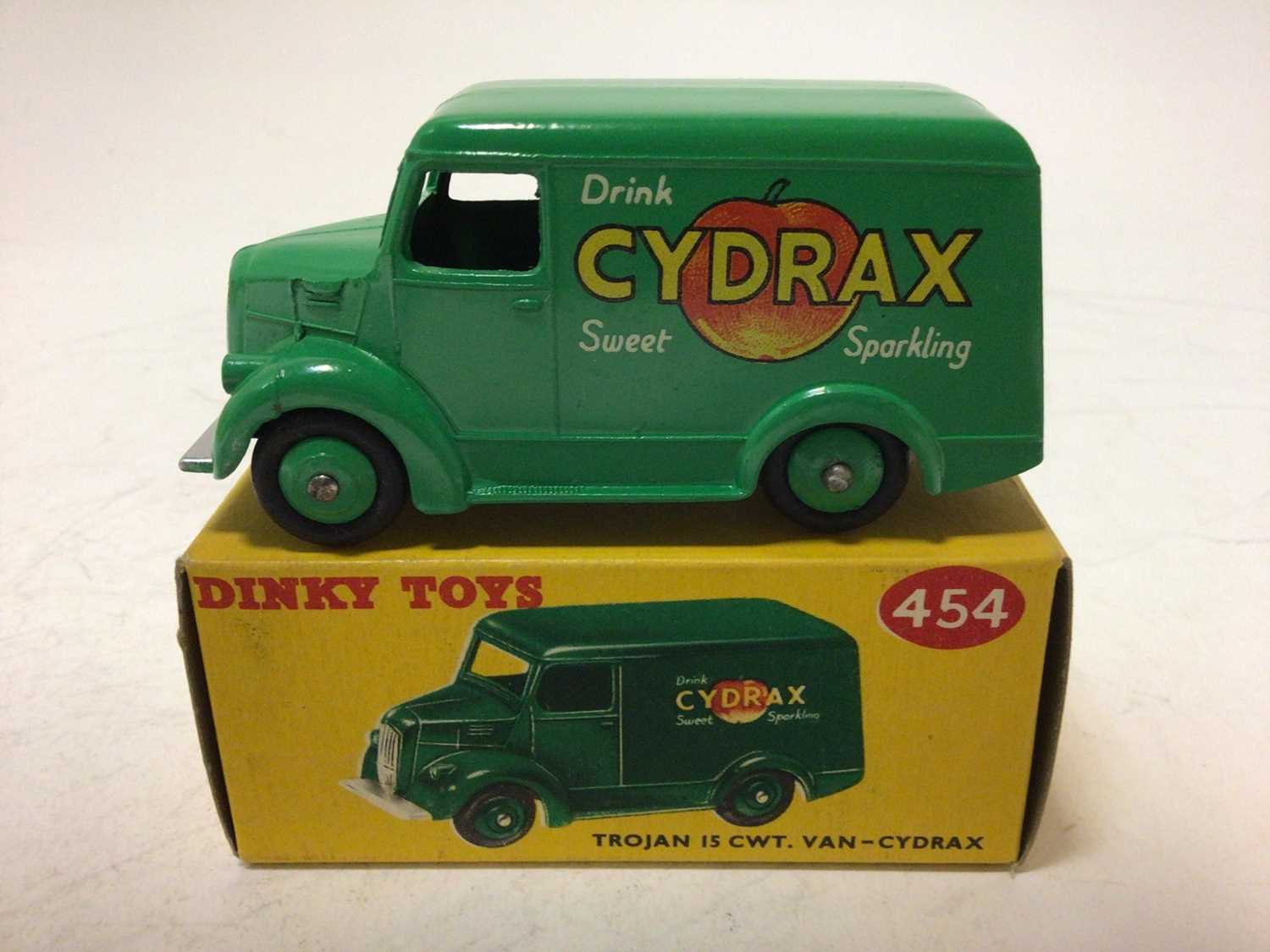 Dinky Trojan 15 cwt van-cydrax No 454, boxed