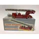 Dinky Supertoys (French issue) fire engine with extending ladder No. 899 boxed