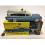 Dinky Superior Criterion ambulance with flashing red light No. 277 boxed