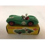 Dinky Aston Martin DB3 Sports Car No 110, boxed