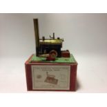 "Bowman" Stationary Steam Engine in original box