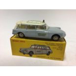 Dinky French Issue Ambulance ID 19 Citroen No 556, boxed