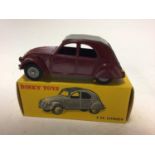 Dinky French Issue 2 CV Citroen No 535, boxed