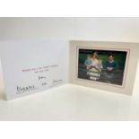 TRH The Prince and Princess of Wales - signed 1989 Christmas card