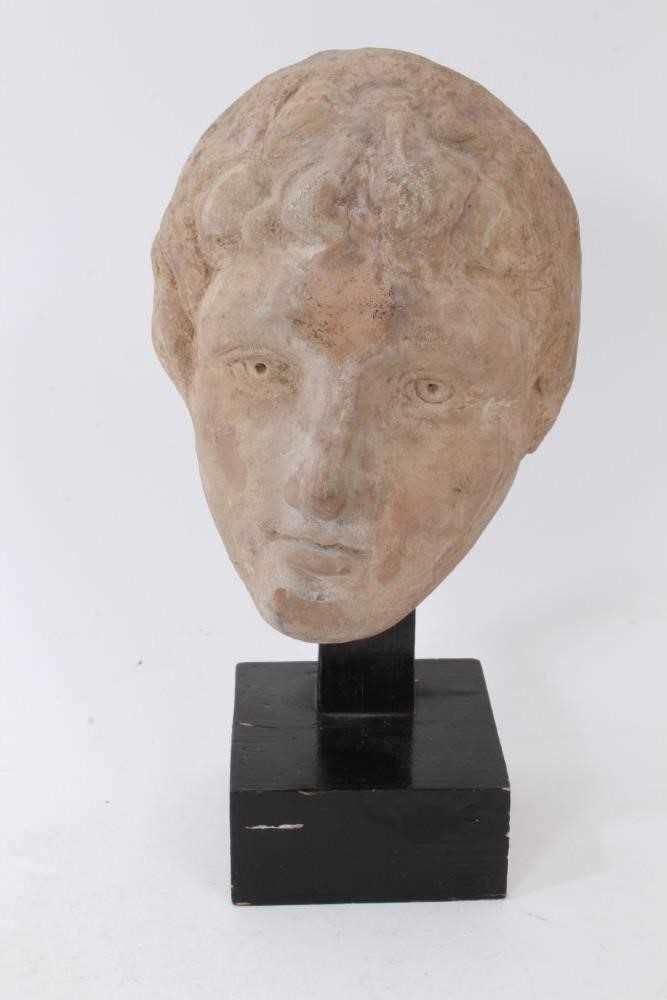 Roman style terracotta classical mask