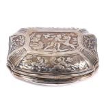 18th century Dutch silver snuff box