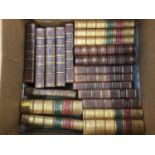 Large collection of 19th century decorative bindings