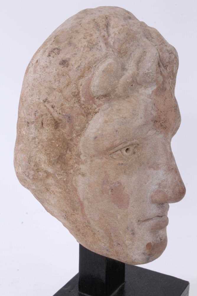 Roman style terracotta classical mask - Image 3 of 4