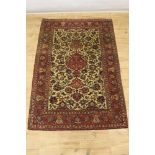 Good quality Kashan part silk rug