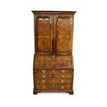 Fine early 18th century walnut bureau cabinet