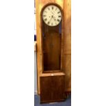 19th century Scottish 8 day Longcase clock with circular dial