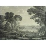 Wilhelm Friedrich Gmelin (1760-1820) engraving after Claude Lorrain - Il Molino Di Claudio, 1804, 56