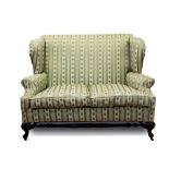 Rare early 20th century Howard & Co twin seater sofa