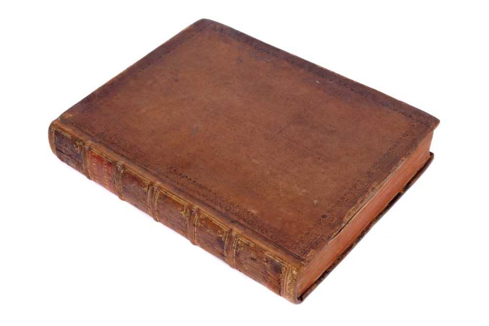 One volume, An Historical Account of Nottingham, leather bound