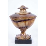 George III Derbyshire fluorspar Blue John urn