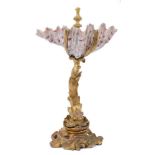 Late 19th / early 20th century Rococo style ormolu table centrepiece