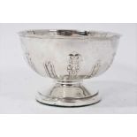 1920s Silver footed bowl