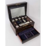 Mid 19th century coromandel toiletry box