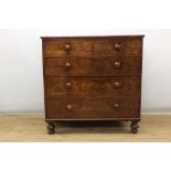Victorian mahogany chest of drawers