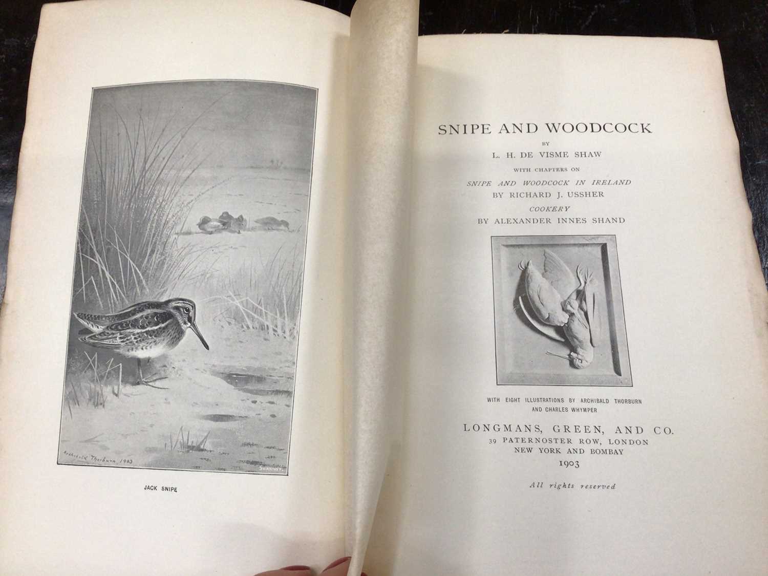 The Fur and Feathers series, large paper edition limited to 150 copies, Longmans Green & Co. 1896, s - Image 9 of 16