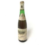 Wine - one bottle, German Riesling 1980