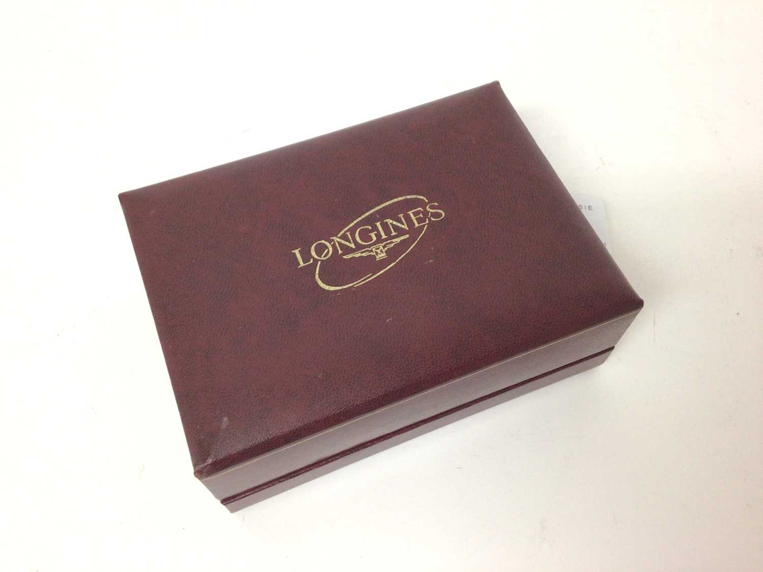 1960s Gentleman’s Longines Conquest automatic steel wrist watch, boxed with original papers - Image 5 of 5