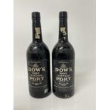 Port - two bottles, Dow's 1983