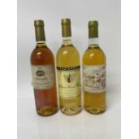 Wine - three bottles, Chateau Haut Mayne 2001, Chateau des Tours 1983 and Maculan Torcolato 1986