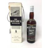 Dufftown Glenlivet Over 8 years old De Luxe Scotch Whisky, 80 proof, 26 2/3 fl. ozs, in original cas