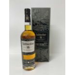 Tullibardine 15 year single malt whisky, boxed