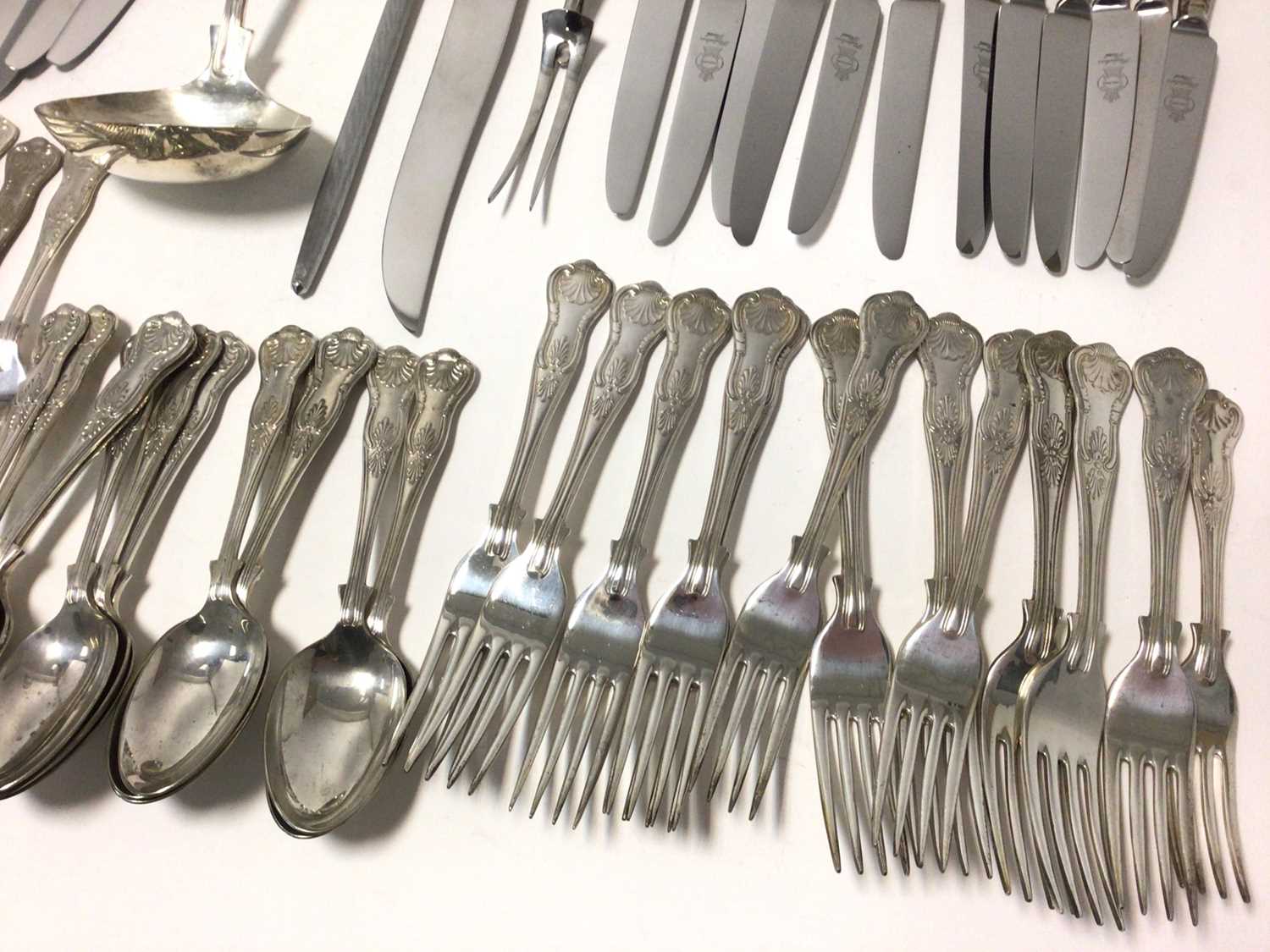 Composite canteen of Kings Pattern silver plated cutlery - Image 5 of 5