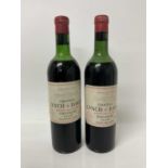 Two bottles- Chateau Lynch Bages