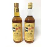 Two bottles of White Horse Scotch Whisky, 70 proof, 26 2/3 fl. oz