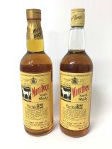 Two bottles of White Horse Scotch Whisky, 70 proof, 26 2/3 fl. oz