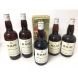 Six bottles of Haig Gold Label Scotch Whisky