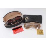 Genuine Vintage Ray-Ban The General RB50 1937-87 50th Anniversary 62mm Bausch & Lomb Sunglasses. Fr